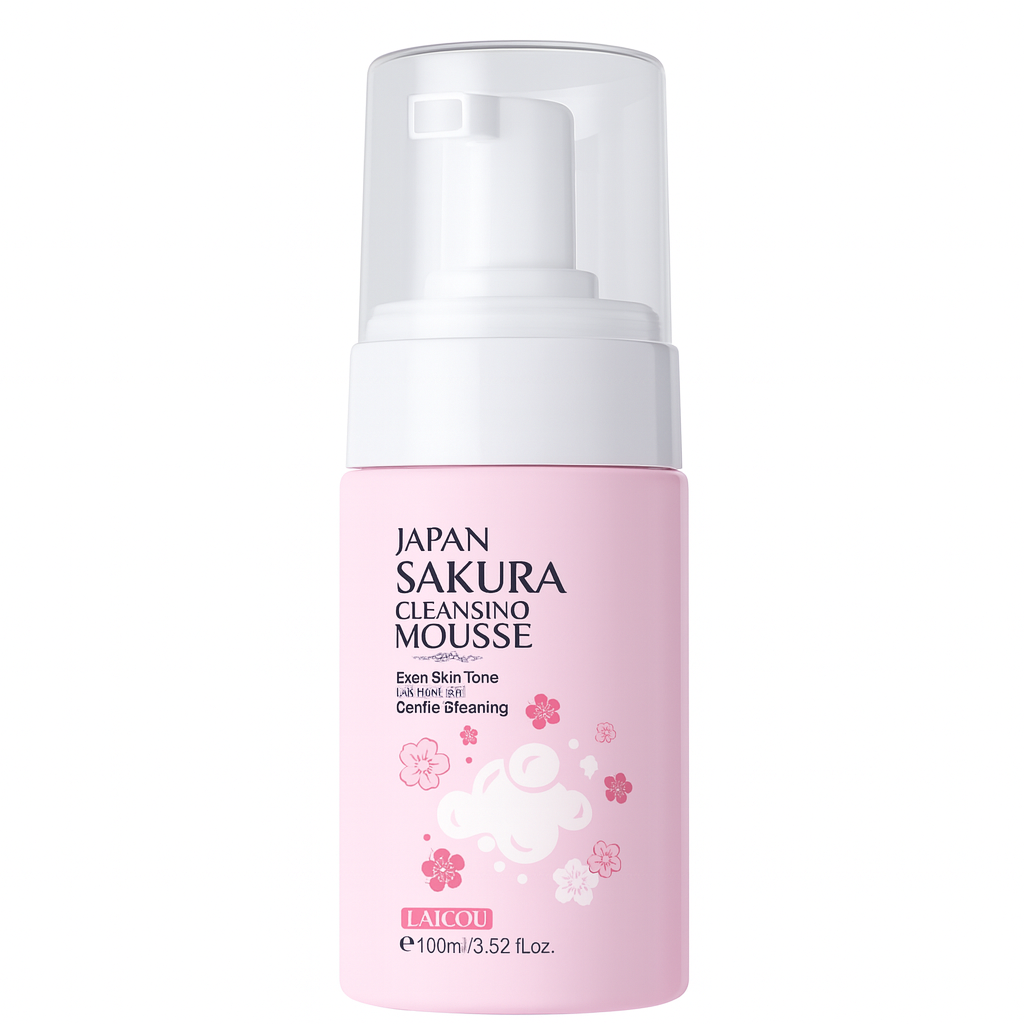 Mousse detergente viso