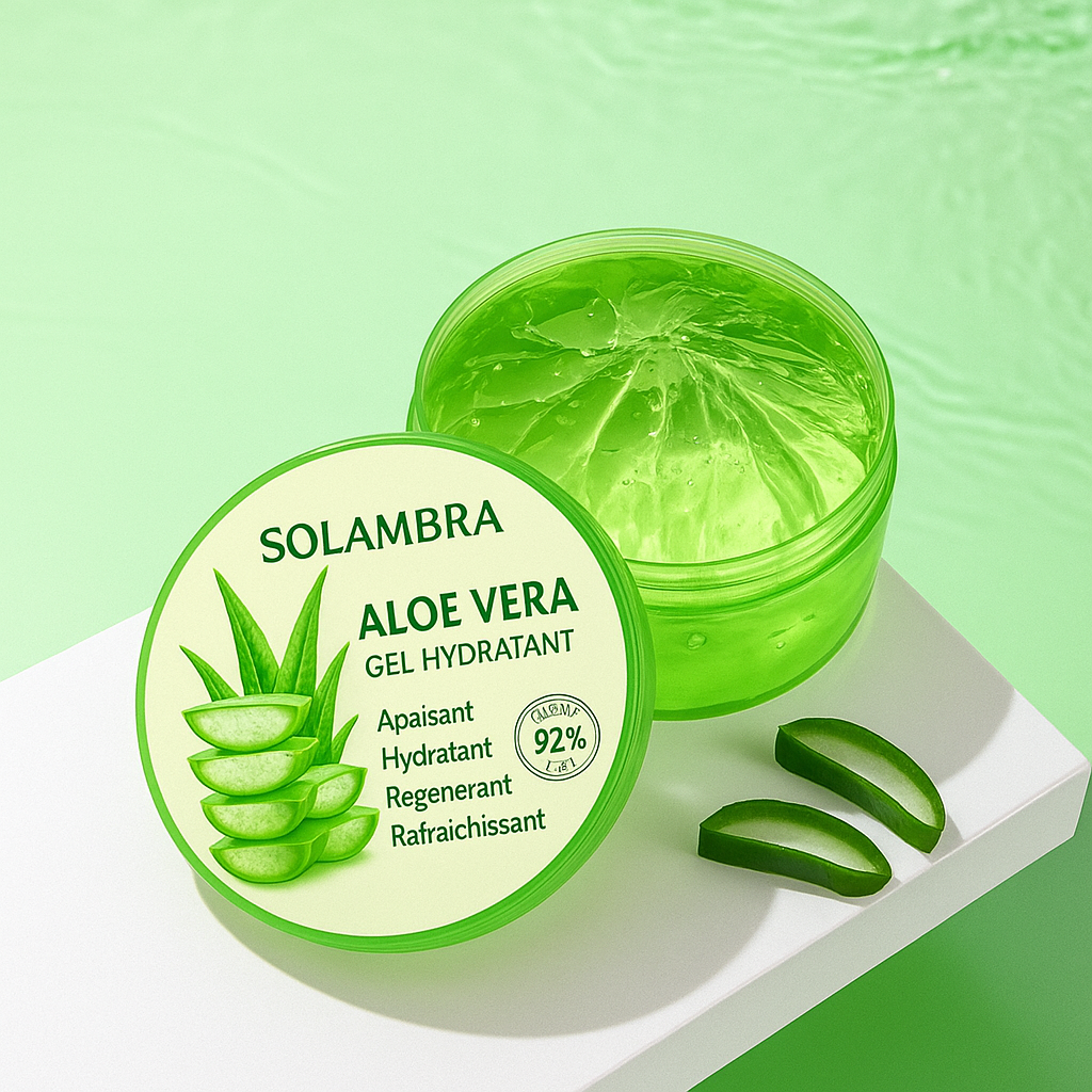 Gel visage à l'Aloe Vera