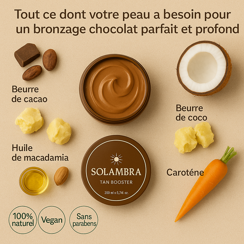 Crème Solaire Booster de Bronzage – Solambra