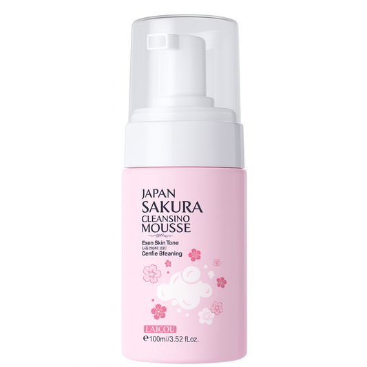 Mousse detergente viso